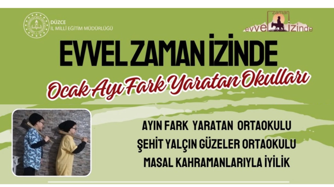 ŞEHİT YALÇIN GÜZELER ORTAOKULU AYIN FARK YARATAN ORTAOKULU SEÇİLDİ